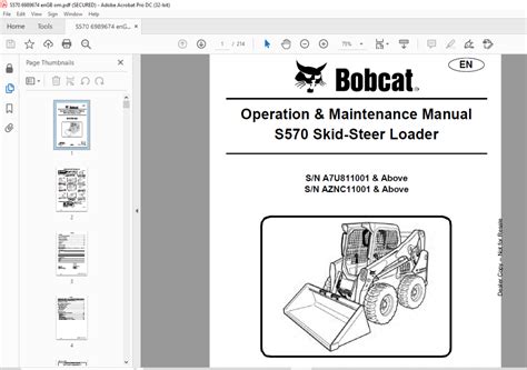 bobcat s570 hp|bobcat s570 manual pdf.